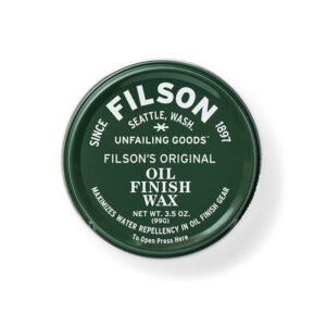 filson oil finish wax front